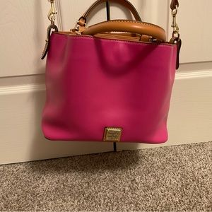 Dooney and Bourke Small Brenna Wexford Magenta Satchel